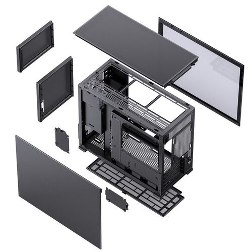 松水果D31黑色ATX35875机箱电式脑台机冷D41紧凑M副屏ITX机箱