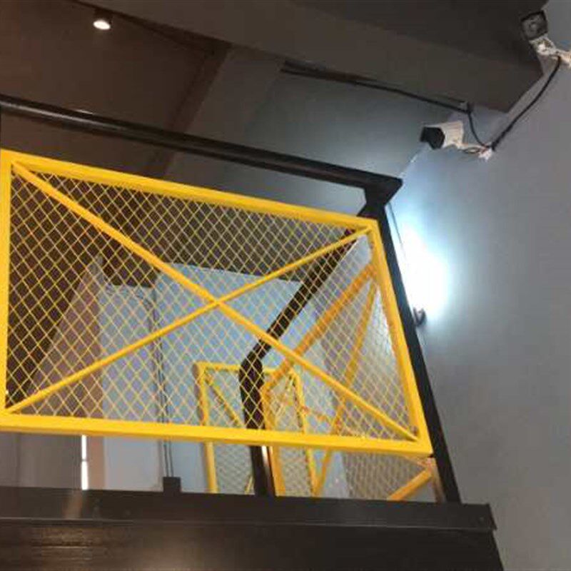 装饰铁网网格照片墙工业风装饰隔断铁艺网格吊顶客厅背景墙饭店