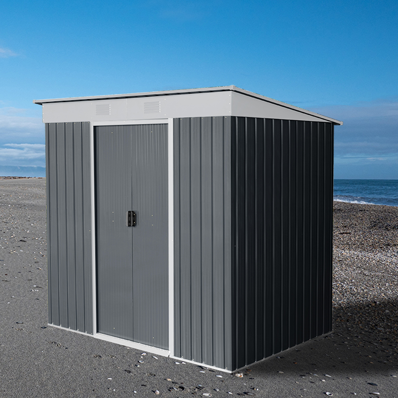 户外工具房室外庭院花园移动可拆卸储物收纳房活动彩钢简易杂物房