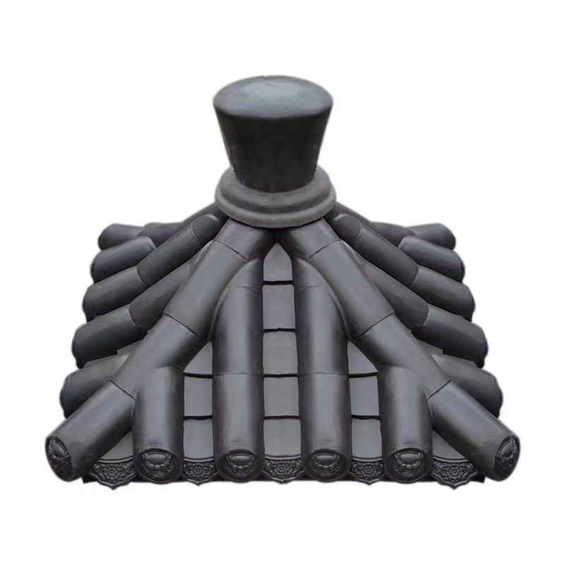 水泥一体围墙柱帽仿古门垛瓦帽24-80柱子墙头瓦帽古建柱子顶帽,基础建材,屋顶装饰瓦,淘宝优惠券,粉丝福利购,淘宝优惠卷