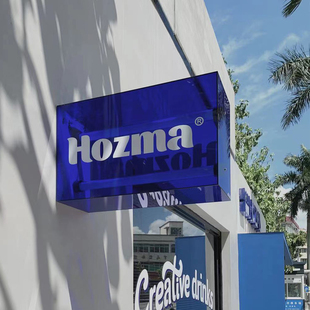 韩式霓虹灯管彩色亚克力门头灯箱定制咖啡店ins招牌发光广告牌