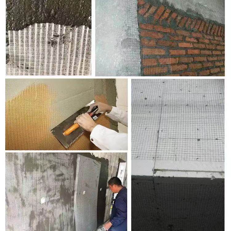 耐碱玻璃纤维网h格布抗裂网玻纤内外墙刮腻子保温网格带建筑抹墙