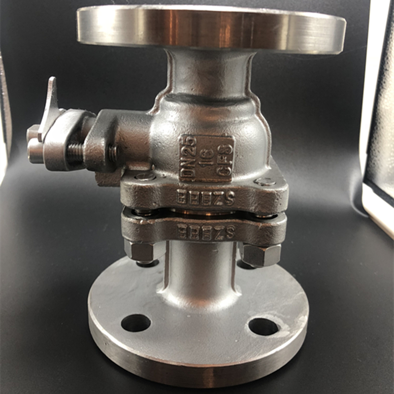 304/不锈钢法兰球阀/Q41F-16xP/国标手动涡轮中型DN50 200 6分 2