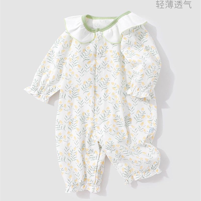 采购产品新生婴儿,四季婴儿服装,春游服装,全月男女儿童,夏季连体