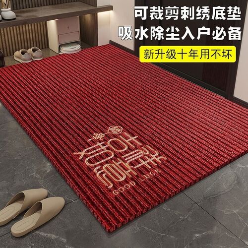 家用门口地垫f入户门垫进门脚垫耐脏免洗垫子吸水防滑高端地毯室
