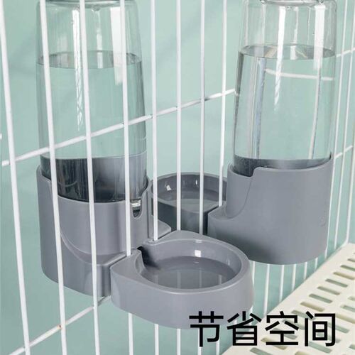 猫咪挂式饮水机狗狗m喝水器宠物悬挂笼子水壶自动喂食喂水碗不湿