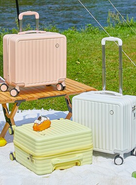 行李箱20寸小型轻便女2024新款18F寸可登机旅行拉杆箱密码皮箱子