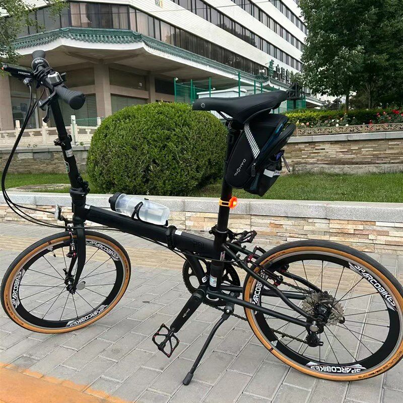 司百客刀圈20寸406/451高框碟煞V刹轮组铝合金轮组支持11速折叠车