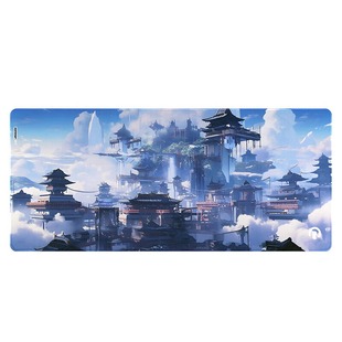 镭拓H7 加厚锁边键盘垫 游戏鼠标垫 超大号电脑办公桌垫