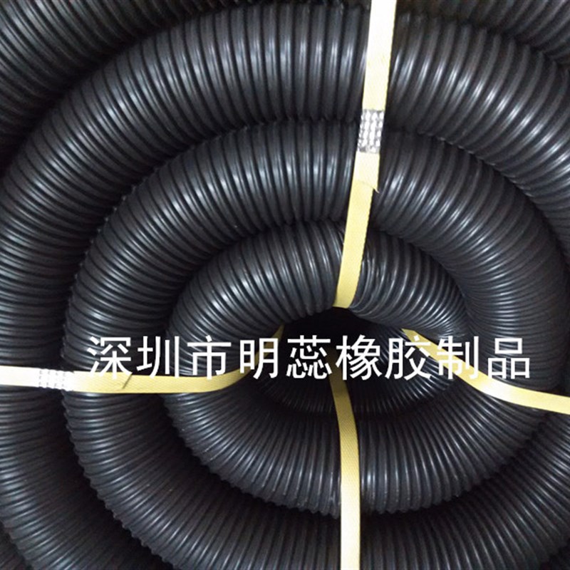 150MM/6寸风琴管工业吸尘管灰色G吸排风管木工机械集尘管除尘管