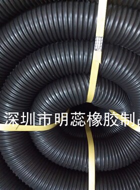 150MM/6寸风琴管工业吸尘管灰色G吸排风管木工机械集尘管除尘管