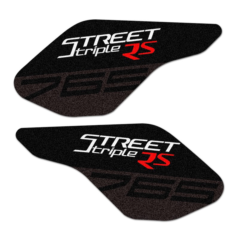 适用凯旋Tripile765RS摩托车油箱贴纸磨砂防滑贴花保护贴防水版画