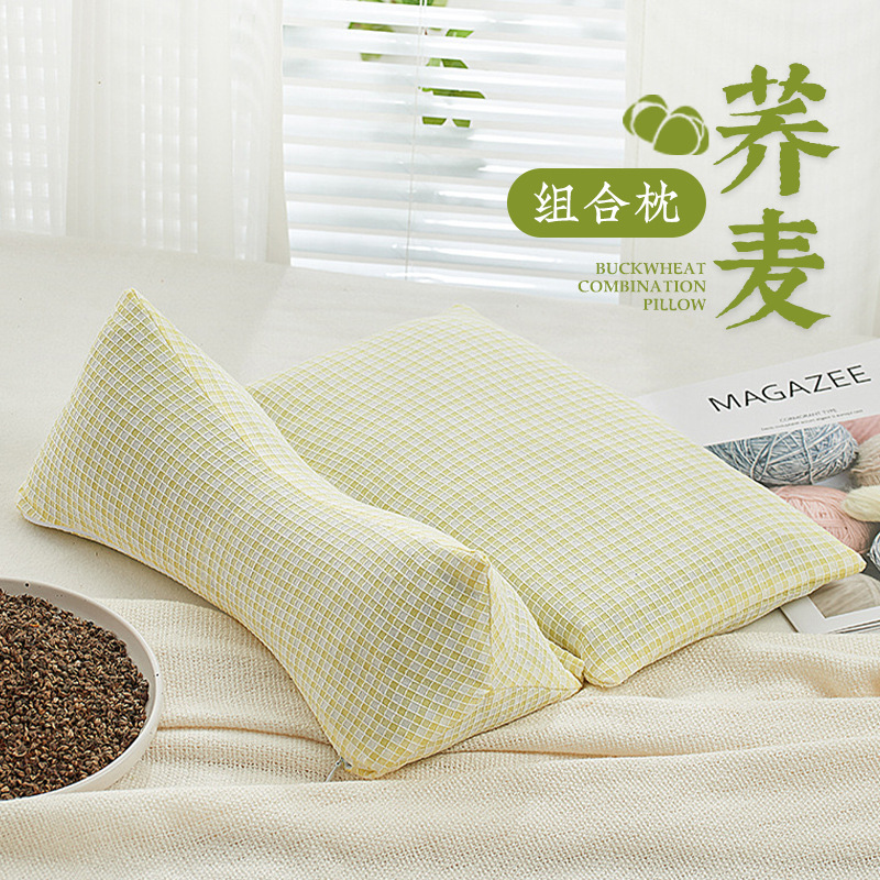 日本进口全荞麦壳颈椎枕