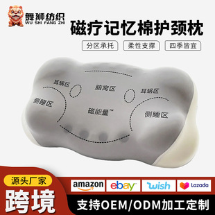 日本进口思域功能枕磁能量爆款护颈椎枕直播同款舒适记忆枕头侧睡