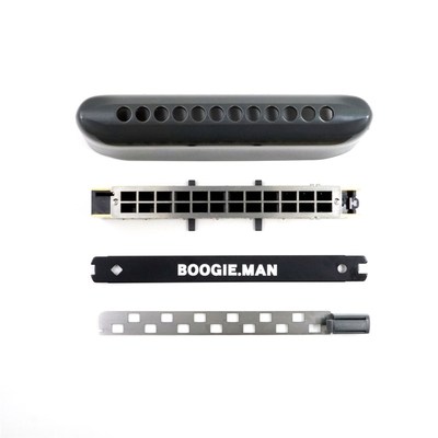 KB12 半e音阶口琴演奏12孔c调初学者学生树脂性价比BoogieMan