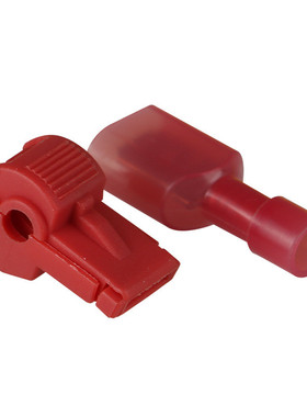 硬线橙色T2 接线端子接线器快B接头免破线 t型接线端子分线卡