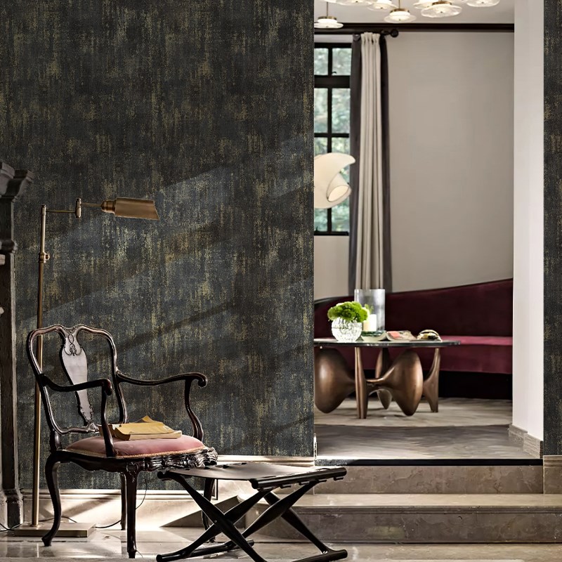 PVC无胶墙纸防水防潮加厚遮丑背景墙高级感卧室客厅墙贴非自粘款