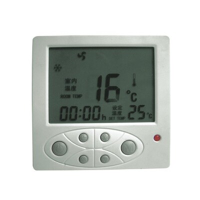 温控器AC808中央空调面板三速开关可调液晶显示温控thermostat