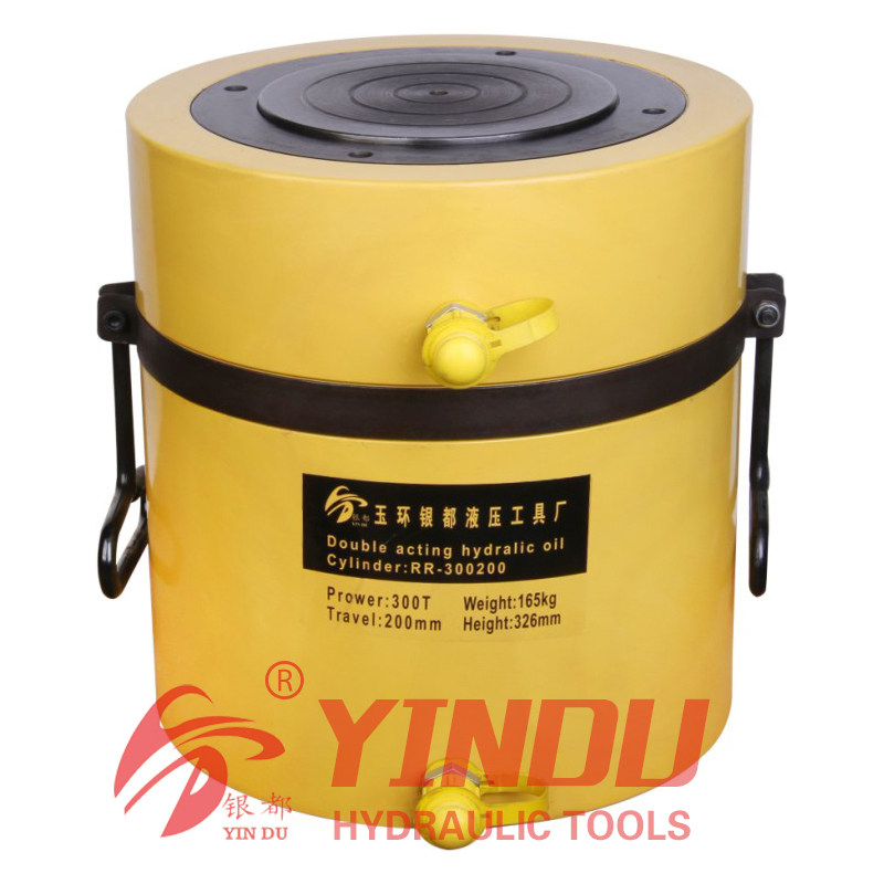 大吨位电动 液压千斤顶 300T 150mm 200mm300mm 300吨 起重工具
