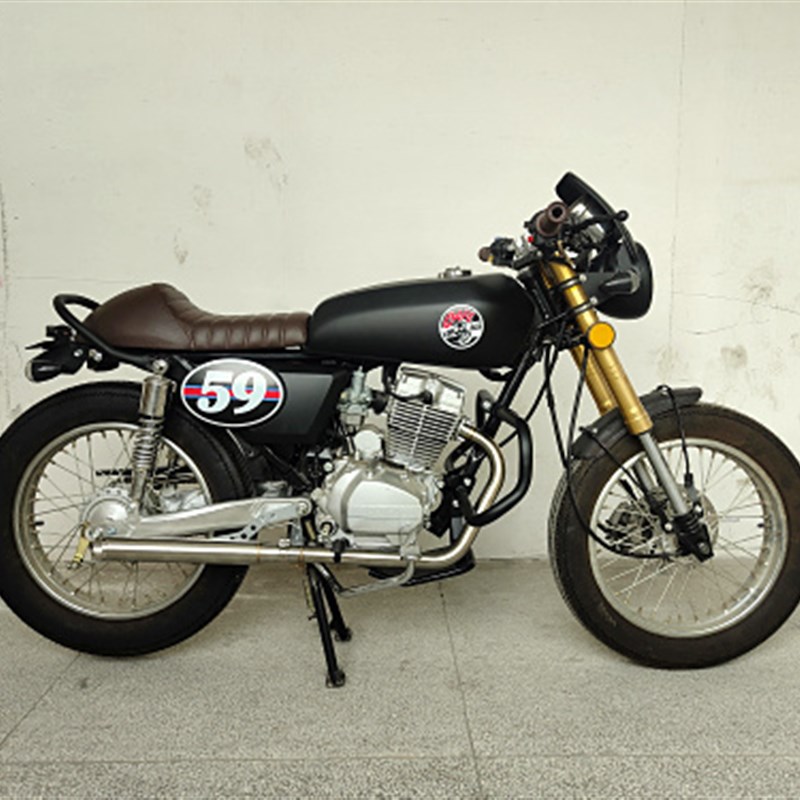 适用CG125后碟刹加长铝合金平叉 珠江ZJ125/幸福XF125加宽后轮叉