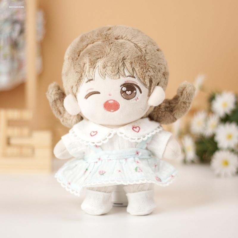 翻边弹力短袜子20cm棉花娃娃衣服