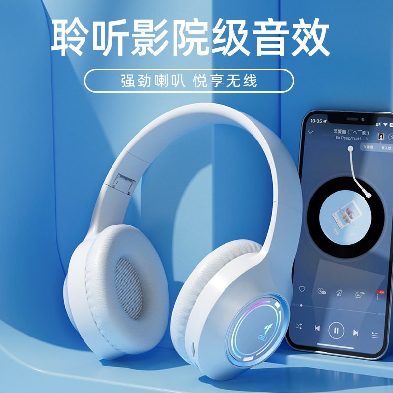 跨境M3头戴式耳机无线蓝牙运动降噪电脑高音质超长续航有线两用款