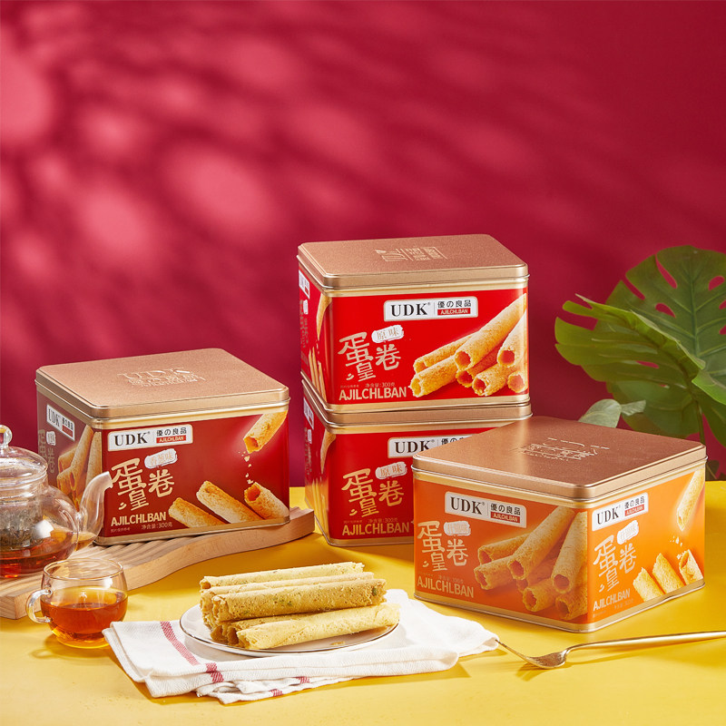 UDK优之良品港式原味蛋卷皇蛋香酥脆下午茶送礼