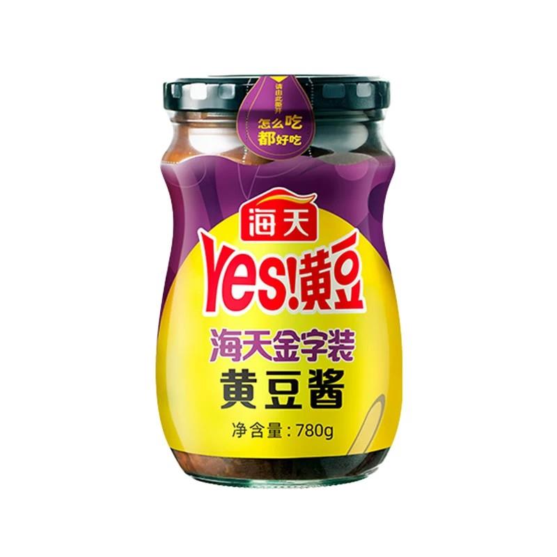 原味下饭酱海天黄豆酱1.5kg东北大酱大桶装原味炒菜下饭酱蘸