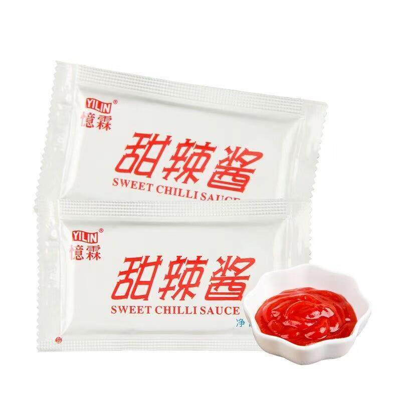 新货甜辣酱小包10g半箱/整