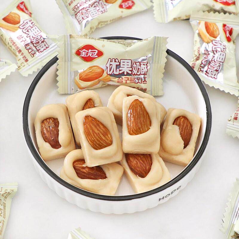 新货优果奶酥夹心糖坚果