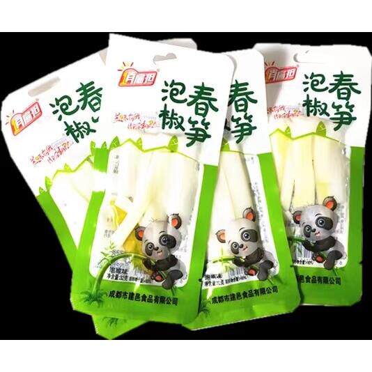 俏扁担泡椒春笋山椒脆笋32克小包装即食笋尖网红下饭菜笋丝笋片