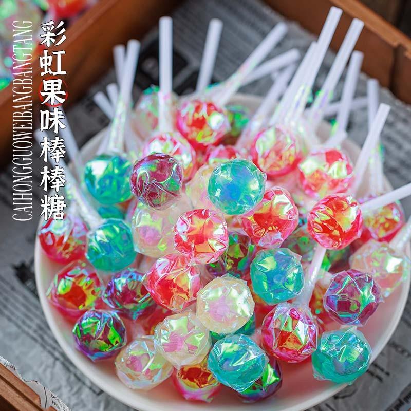 新货千纸鹤水果味棒棒糖花