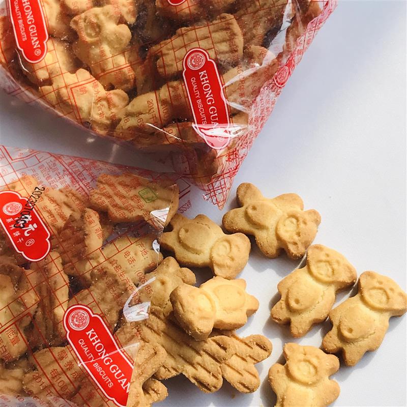 新货小熊饼干香酥美味可爱