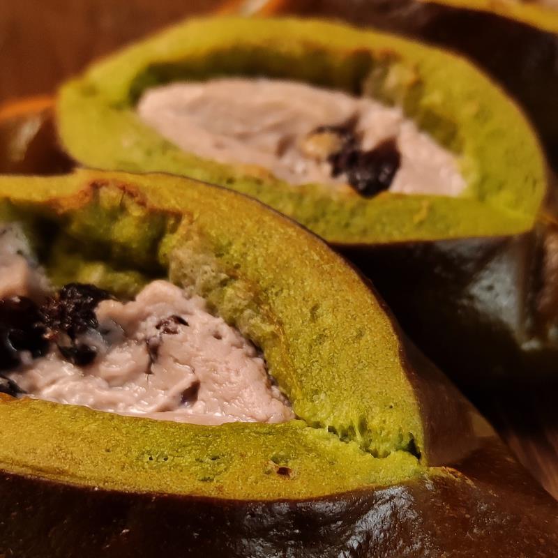 新货ONLY25 抹茶香芋碱水棍 108g 302大卡