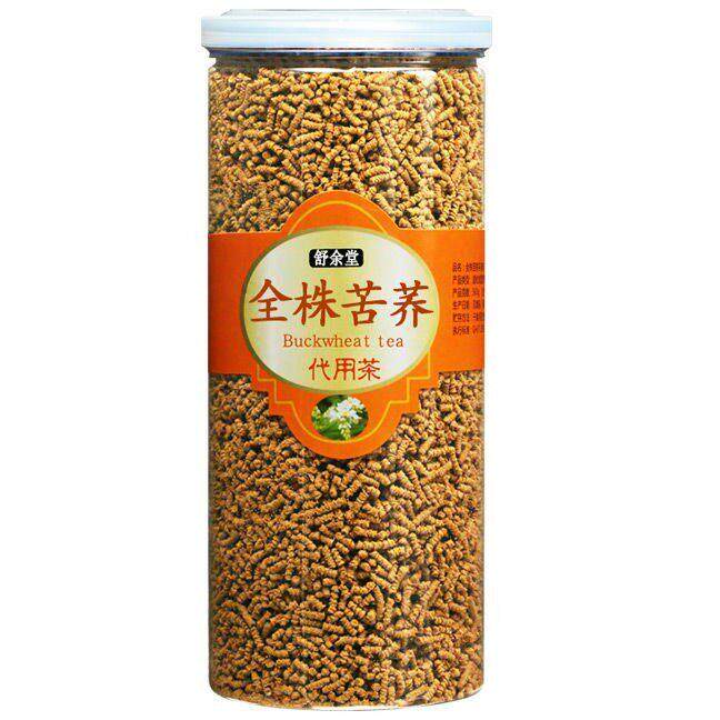 舒余堂苦荞茶罐装四川大凉山黑苦荞全株苦荞茶荞麦茶养生茶