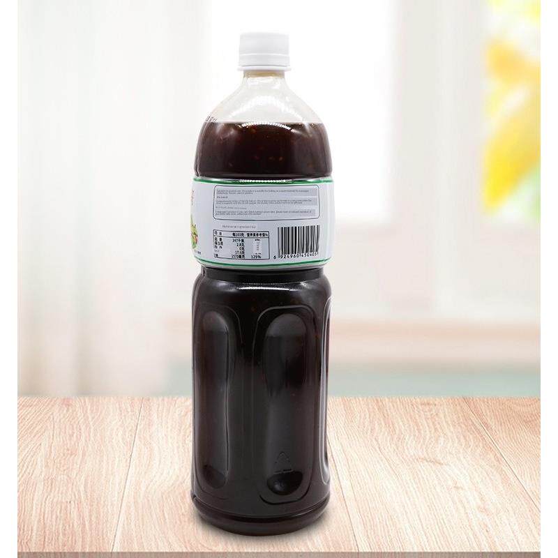 泰将日式沙拉汁1.5L油醋汁轻食水果蔬菜酱料健身伴侣