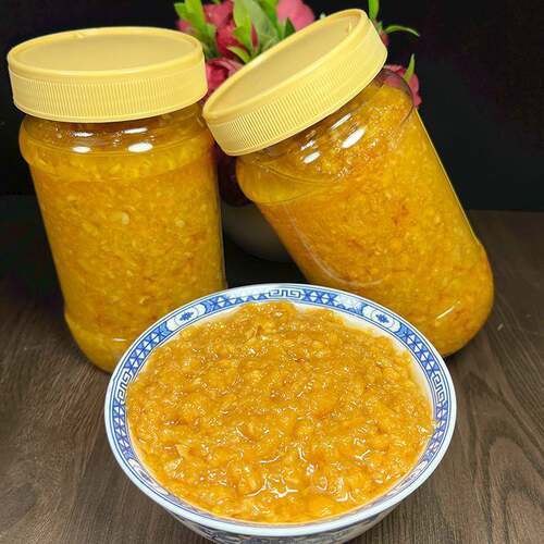 蒜泥紫皮大蒜头原味蒜蓉酱火锅生蚝茄子蘸料烧烤龙虾调味料凉拌料