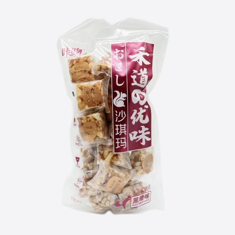 新货禾道优味沙琪玛咔吻网红散装老式软糯酥脆萨其马黑糖原味孕妇
