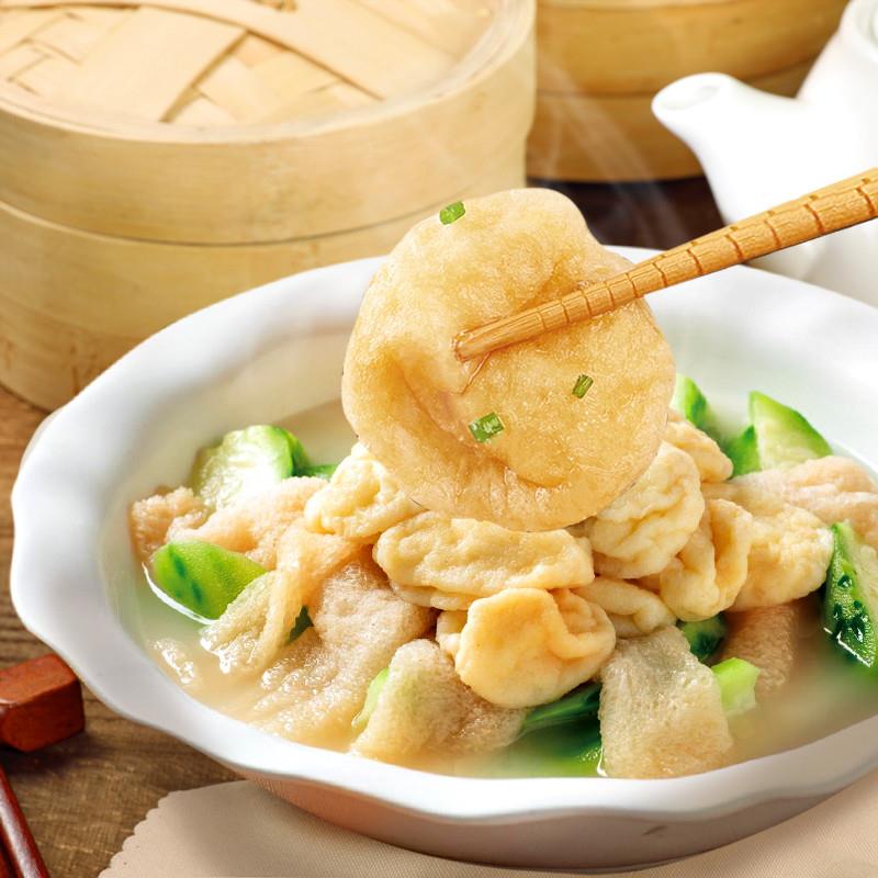 新货金纱鱼腐皱纱鱼付广东特产鱼肉鸡蛋豆腐火锅麻辣烫罗定