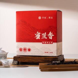 新货茶业 单枞茶凤凰单丛茶叶乌岽蜜兰香鸭屎香茶半斤装 凤凰