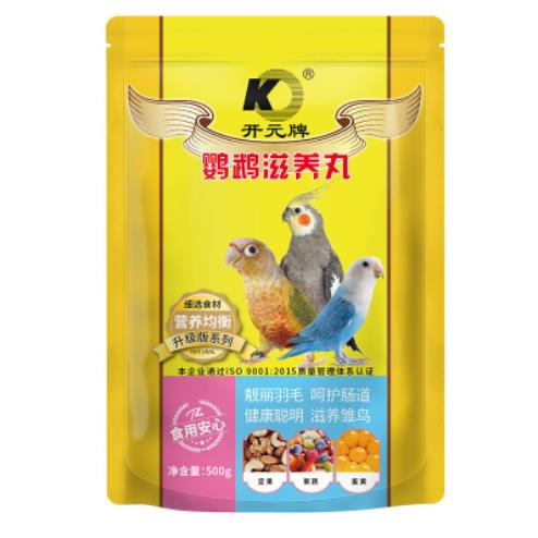 开元鹦鹉滋养丸无壳鹦鹉饲料鸟粮玄凤专用鸟饲料牡丹幼鸟食营养