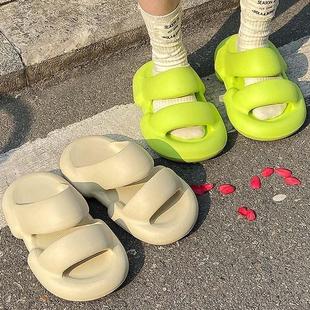 女外穿ins风2023洗澡防滑家用网红凉拖鞋 可爱软呼呼室内家居拖鞋