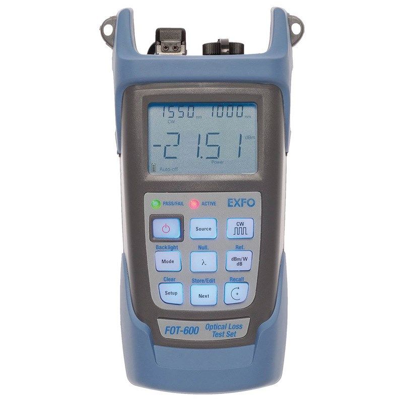EXFO光万用表FOT-600光源光功率计一体机45种波长测量980/1060等