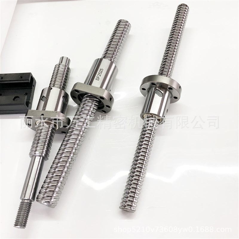 国产2040滚珠丝杆TBI互换SFS SFY2525 3232丝杠螺母座组合机床tbi