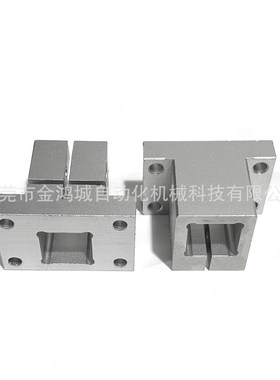 方孔导向轴支座铝合金CLQBM CLQAM底座支架开口型 钢制CLQNM CLQS