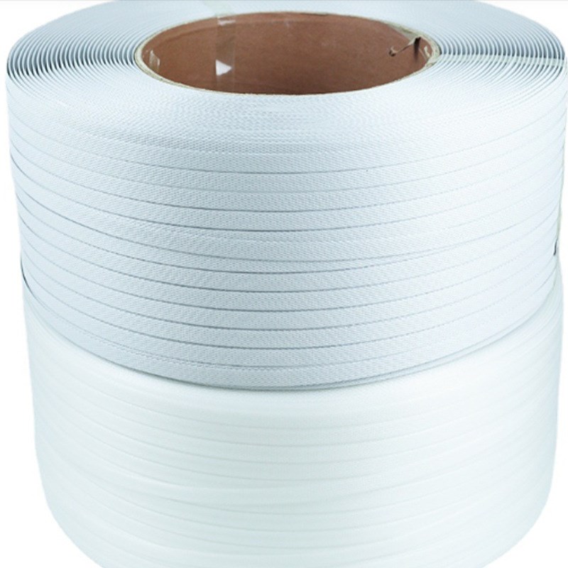 PET塑钢打包带1608塑钢带包装带塑料包装捆扎带绿色透明