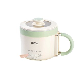 lotor电煮锅家用小型便携式多功能宿舍泡面锅2024新款小电锅小锅