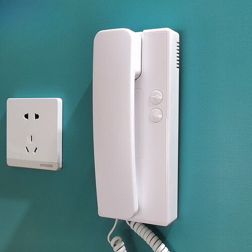 门禁电话室内机楼宇门对讲电话机通用老式单元非可视家用开锁门铃