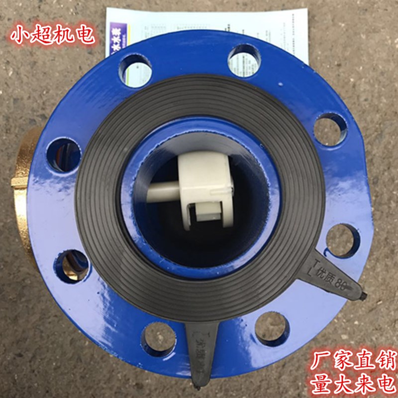 宁波金龙水平旋翼式法兰冷水表 热水表DN150 100 80 65 50 40