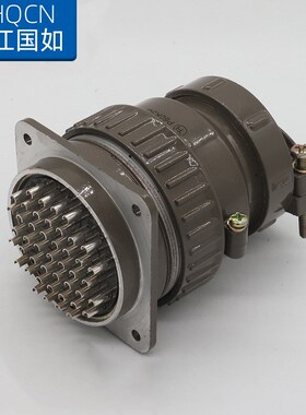 航空插头插座 P60K2Q/P60J2A 3Q/3A -45芯直式电线连接器电连接器